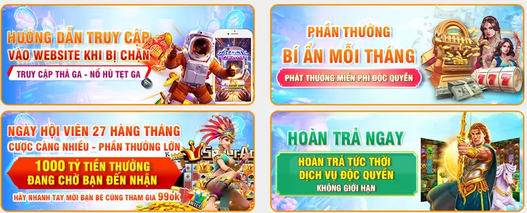 Hệ thống nạp rút tiền nhanh chóng